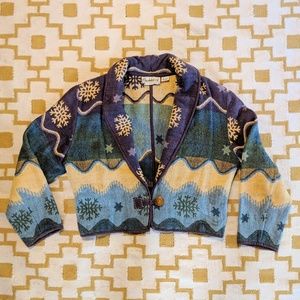 Vintage Flashback Crop Jacket